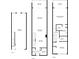 Floor plan highlighting the room dimensions of the house layout at 12512 1St W St # 2, Treasure Island, FL 33706