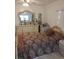 Comfortable bedroom featuring a decorative mirror and matching furniture at 14633 Sassandra Dr, Odessa, FL 33556