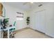 Functional office space featuring a modern desk setup, ample natural light, and minimalist decor, promoting productivity at 2261 Queen S St, St Petersburg, FL 33712