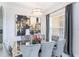 Elegant dining room featuring stylish lighting and modern decor at 260 Moccasin Hollow Rd, Lithia, FL 33547