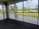 Enjoy beautiful golf course views from this screened patio, perfect for relaxing and unwinding at 3629 Indigo Pond Dr # 3629, Palm Harbor, FL 34685