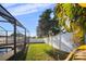 Well-maintained backyard with privacy fence, enhancing outdoor living and entertainment space at 4105 W Corona St, Tampa, FL 33629