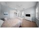 Generous bedroom with many closets and bright windows, offering versatile living space at 4105 W Corona St, Tampa, FL 33629