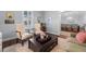 Cozy living room with comfortable seating and a view into the dining room at 4105 W Corona St, Tampa, FL 33629
