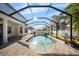 The enclosed pool has sun-drenched deck, perfect for enjoying the outdoors in comfort and style at 4105 W Corona St, Tampa, FL 33629