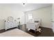 Bright bedroom featuring a modern style bed, light floors, and ample natural light at 4310 W Sevilla St, Tampa, FL 33629