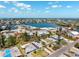 Community aerial shot showcasing waterfront access, nearby amenities, and desirable neighborhood features at 438 62Nd St, Holmes Beach, FL 34217