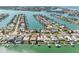 Waterfront property boasts a private dock for boaters, enhanced by its stunning coastal location at 540 115Th Ave, Treasure Island, FL 33706