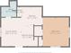 Detailed floor plan showcasing the layout of the home with labeled rooms and dimensions at 904 Woodland Dr, Seffner, FL 33584