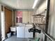 Dedicated laundry area equipped with a washing machine and dryer, conveniently located at 1710 7Th Sw St # 24, Ruskin, FL 33570