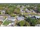 Aerial view showing the property's position within the surrounding neighborhood at 1764 St Croix Dr, Clearwater, FL 33759