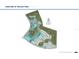 Siteplan of the Sunstone at Wellen Park community, showcasing the layout of homesites and amenities at 17800 Solstice Ave, Venice, FL 34293