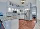 Renovated kitchen with stainless appliances and stone countertops at 4419 Swift Cir, Valrico, FL 33596