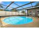 Relaxing screened-in pool area, perfect for outdoor entertaining and enjoying sunny days at 611 Limetree Dr, Oldsmar, FL 34677
