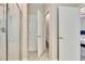 This bathroom features a glass shower, and a separate toilet room at 7215 Wash Island Dr, Sun City Center, FL 33573