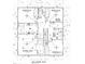 Second floor plan showcasing bedroom layout, dimensions, and bathroom locations at 745 31St N Ave, St Petersburg, FL 33704