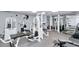 Well-equipped gym featuring modern weight training machines, providing residents with convenient fitness options at 1350 Gulf Blvd # 301, Clearwater Beach, FL 33767