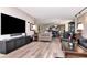 Spacious living room featuring an open floor plan at 1350 Gulf Blvd # 301, Clearwater Beach, FL 33767