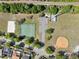 A birds eye view of all the fun community activities and sports, all located in one area at 11519 Glenmont Dr, Tampa, FL 33635
