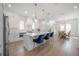 Bright kitchen featuring a large center island with bar seating and stainless steel appliances at 1550 48Th N Ave, St Petersburg, FL 33703