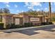 Stone entrance to Heron Preserve community with manicured landscaping and clear signage at 19309 Prairie Tree Pl, Tampa, FL 33647