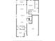 Layout of the house includes a primary bedroom, kitchen, living room and screened porch at 19309 Prairie Tree Pl, Tampa, FL 33647