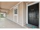 Exterior front door with number and Welcome mat at 200 Country Club Dr # 308, Largo, FL 33771