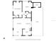 Detailed floor plan showcasing the layout of the home with the kitchen, bedrooms and living spaces at 2331 Belleair Rd # 214, Clearwater, FL 33764