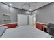 Spacious bedroom features a large closet, neutral tones, and modern lighting at 2510 Cross More St, Valrico, FL 33594
