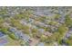 Sprawling residential area featuring well-maintained homes, many with private pools and mature trees at 2706 Bent Leaf Dr, Valrico, FL 33594