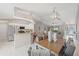 Spacious living space featuring an open-concept layout with views of the kitchen and dining areas at 330 47Th N Ave, St Petersburg, FL 33703