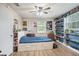 Bedroom featuring built-in shelves and storage at 4125 89Th E St, Palmetto, FL 34221