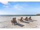 Relax on the beach with these lounge chairs and amazing views of the water at 4750 Dolphin Cay S Ln # 209, St Petersburg, FL 33711