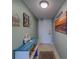 Hallway with console table and decorations at 11590 Shipwatch Dr # 342, Largo, FL 33774
