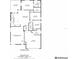 Detailed floor plan showcasing the layout of the home with room dimensions at 1187 Mistwood Dr, Tarpon Springs, FL 34688