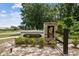 Well-maintained community entrance sign for Fieldstone Village Two at 1187 Mistwood Dr, Tarpon Springs, FL 34688