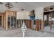 Renovated kitchen features new white cabinetry, range hood, and tile backsplash at 14043 E Parsley Dr, Madeira Beach, FL 33708
