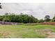 Well-manicured lawn in a spacious backyard with a pond at 16403 Bonneville Dr, Tampa, FL 33624