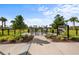 A well-maintained community dog park with separate areas for large and small dogs at 33736 Ocean Spray Ln, Wesley Chapel, FL 33543