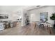 Spacious living area with stylish furniture and decor; light and airy at 4036 Church Creek Pt, Largo, FL 33774