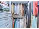 Walk-in closet is efficiently organized with shelves, drawers, and hanging rods at 527 S Lincoln Ave # A108, Tampa, FL 33609