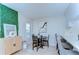 Cozy dining area with stylish furnishings and natural light at 527 S Lincoln Ave # A108, Tampa, FL 33609