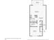Floor plan showcasing the layout of the property, including the living room, kitchen, and bedroom at 5971 Terrace Park N Dr # 307, St Petersburg, FL 33709