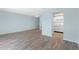 Open living room area with tile flooring in the kitchen at 5971 Terrace Park N Dr # 307, St Petersburg, FL 33709