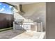 Outdoor kitchen area featuring stainless steel appliances and granite countertops for a stylish space at 728 Climate Dr, Brandon, FL 33511