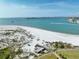 Picturesque beach view highlighting a sandy shoreline and ocean waves near a resort community offering leisure and relaxation at 755 Collany Rd # 504, Tierra Verde, FL 33715