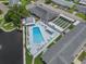 Community amenities include a sparkling pool, well-maintained shuffleboard courts, and a nearby pond with fountain at 10008 Daffodil N St # 186, Pinellas Park, FL 33782