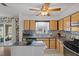 Well-equipped kitchen with stainless appliances, ample cabinetry, and a cozy eat-in area at 10008 Daffodil N St # 186, Pinellas Park, FL 33782