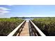 Inviting dock leading to the water, bordered by lush greenery, offering scenic views and tranquility at 1111 N Bayshore Blvd # E3, Clearwater, FL 33759