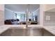 Modern sink with view to living area at 1111 N Bayshore Blvd # E3, Clearwater, FL 33759